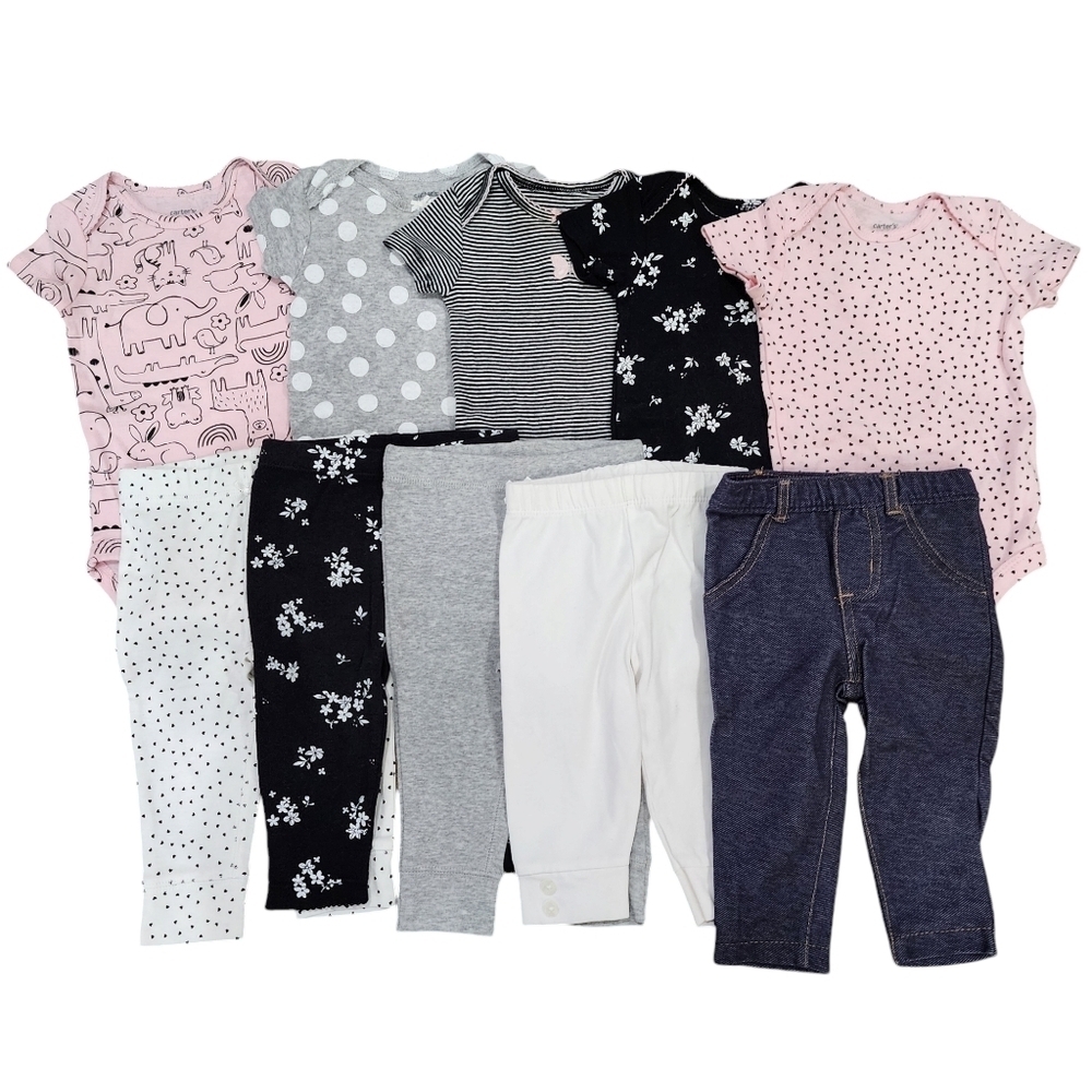 Carter's 6 Month Bundle Short Sleeve and Pants B0047